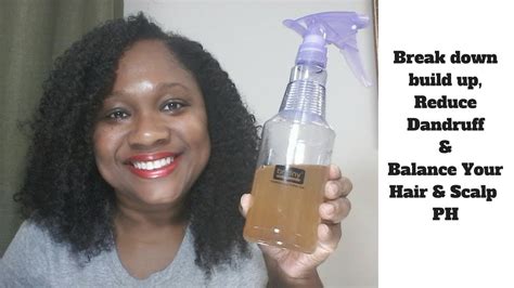 Break Down Build Up Reduce Dandruff And Balance Ph Scalp And Hair Youtube