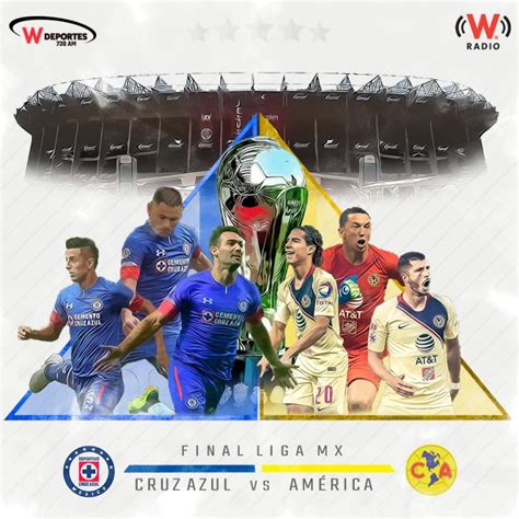 La final Cruz Azul vs América en exclusiva por W Radio Deportes W