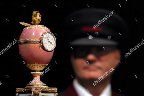 Rothschild Faberge Egg Unrecorded Masterpiece By Editorial Stock Photo