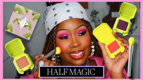 Half Magic Beauty Winter Collection Review Try On Cheek Fluff W