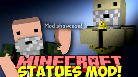 Minecraft Mod Showcase Statues 172 Youtube