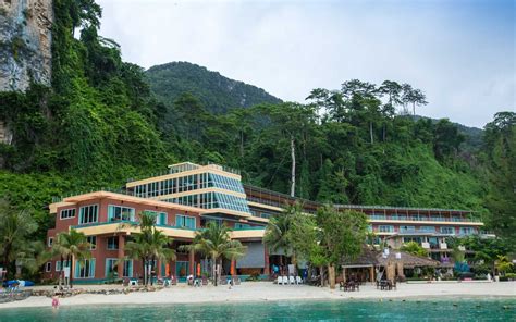 Swimming Pool Ton Sai Bay Phi Phi Island Krabi Thailand