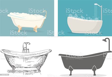 Bathtub Stock Illustration Download Image Now Istock