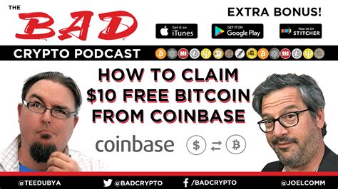 .the advantages of bitcoin sv (bsv) and decide you want to start using it, how do you do that? How to Get FREE Bitcoin from Coinbase - The Bad Crypto Podcast