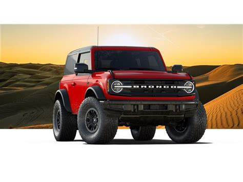 2022 Ford Bronco Wildtrak 2 Door Starting At 5849400 For Sale In