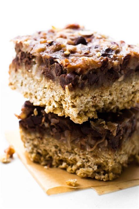 Press down firmly with fork. Vegan Magic Cookie Bars (without sweetened condensed milk ...