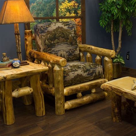 Pin By The Real Log Furniture Place On Rustic Living Room Furniture