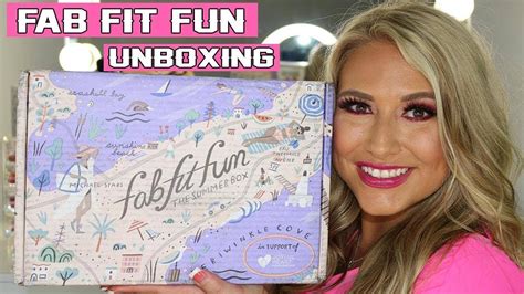 Fab Fit Fun Summer Box Unboxing Youtube