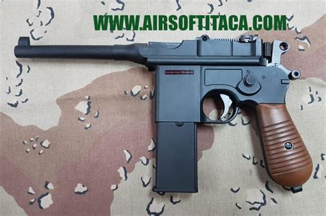 Pistola Mauser C96 Legends Airsoft Itaca Madrid Réplicas Combat