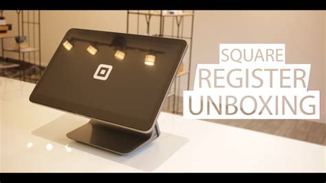 Square Register Pos Unboxing Youtube