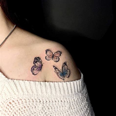 update 98 about butterfly tattoos on shoulder unmissable in daotaonec