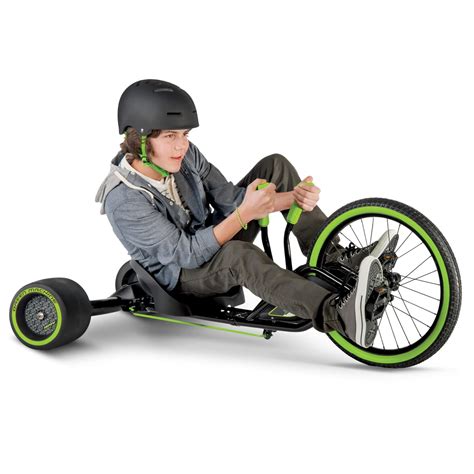 Huffy Green Machine Rt 20 Inch 3 Wheel Tricycle In Green And Black