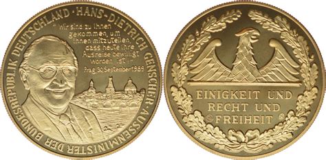 Medaille 1989 Deutschland PP | MA-Shops
