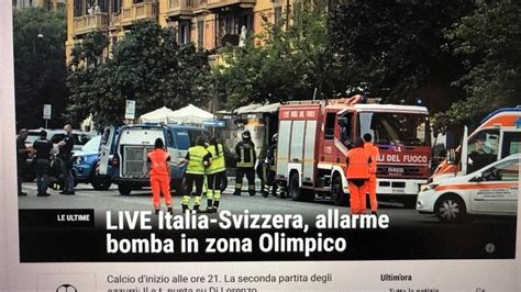 Auch beim spiel italien gegen wales war es zu einem ereignis der spaltung gekommen: Autobomben-Alarm in Rom vor EM-Spiel Schweiz-Italien