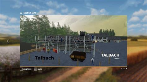 Talbach Map V100 1 Farming Simulator 2017 Mods