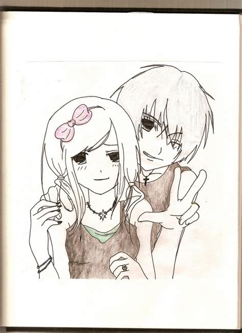 Cute Emo Couple By Xjammydodgerx On Deviantart