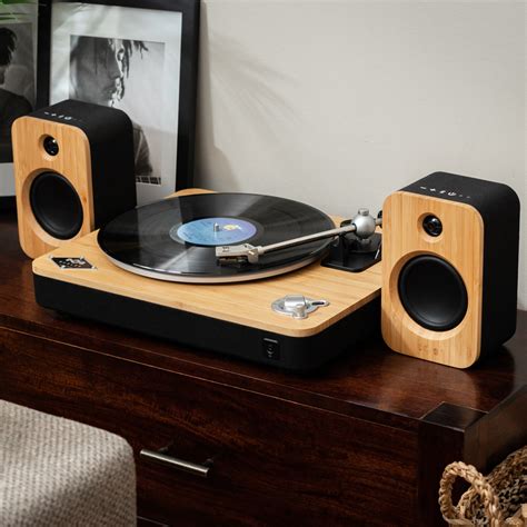 Stir It Up Wireless Turntable And Get Together Duo Speaker Bundle