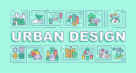Urban Design Word Concepts Mint Green Banner By Bsd Studio Thehungryjpeg