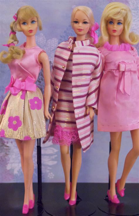 Mod Era Barbies And Stacey Barbie Clothes Barbie Dress Vintage