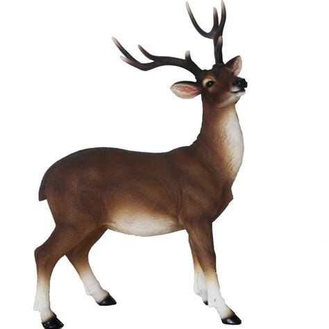 Red Deer Resin Large Esschert Design Usa