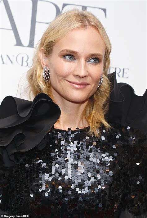 Diane Kruger Dazzles In A Black Sequin Dress At American Ballet Theatres Fall Gala Daily Mail