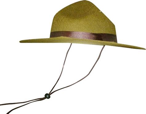 Olive Green Park Rangermountie Smokey Bear Hat One Size