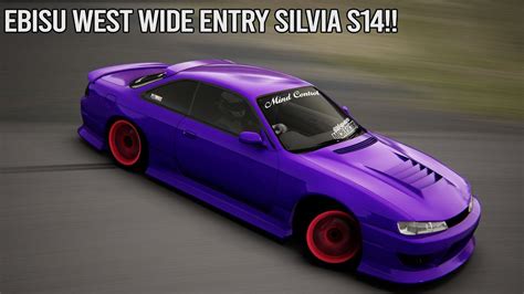Ebisu West Wide Entry Silvia S14 Assetto Corsa Mouse Steering YouTube