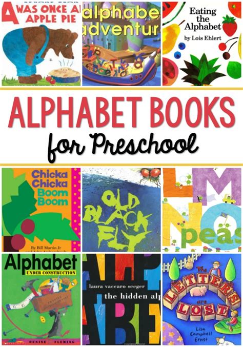 Alphabet Books For Preschool Pre K Pages
