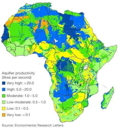 Huge Water Resource Exists Under Africa Bbc News