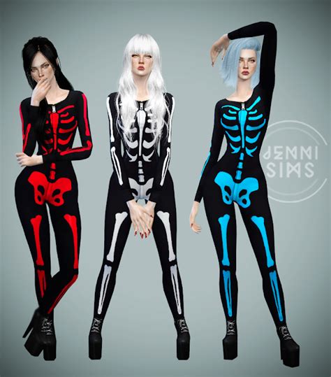 Downloads Sims 4body Skeleton Base Game Compatible Jennisims