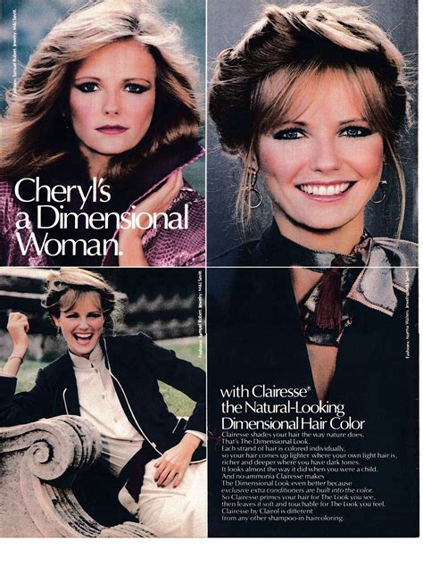 1980 Cheryl Tiegs Clairesse Hair Color Original 13 10 Etsy Cheryl
