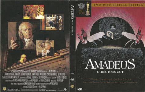 Amadeus 1984 Ws Dc R1 Movie Dvd Cd Label Dvd Cover Front Cover