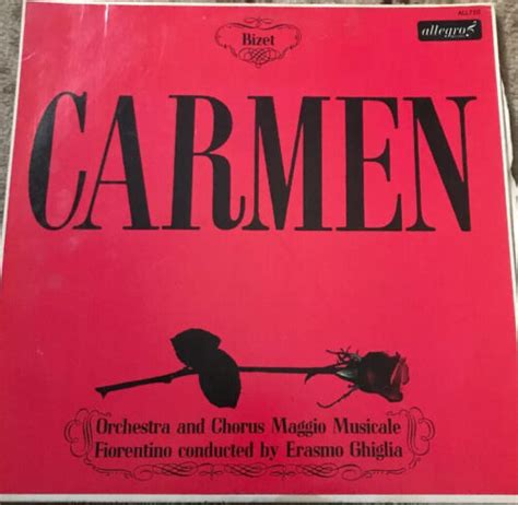 Georges Bizet Carmen Vinyl Ebay