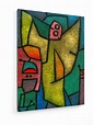 Paul Klee - Der Engel der Gefährten - 1940-60x80 cm - Textil ...