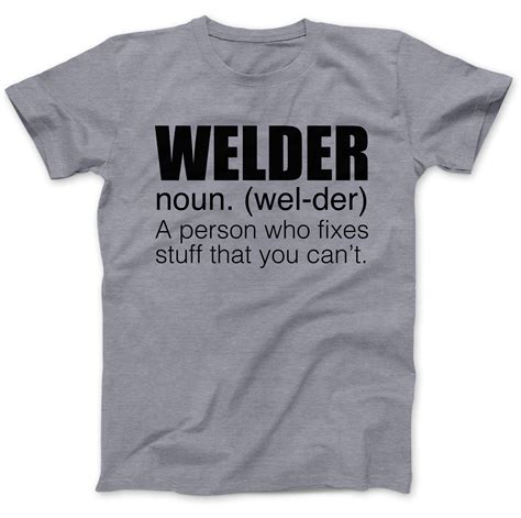 Welder T Shirt 100 Premium Cotton Engineer Mig Funny T Present Ebay