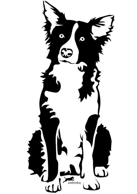 Border Collie Vector At Collection Of Border Collie