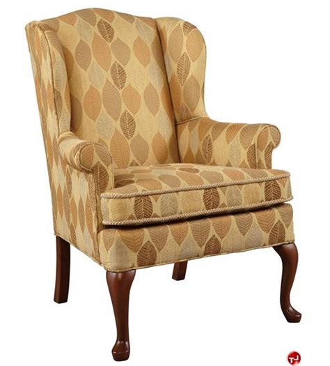 The Office Leader Hekman 1519 April High Back Traditional Wing Guest Chair