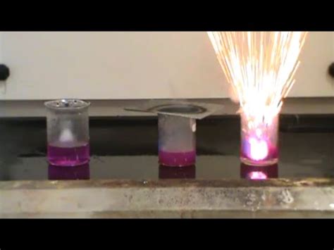 Li) is the lightest of all metals. Alkali Metals Reacting with Water - YouTube