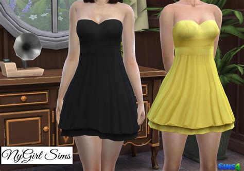 Layered Sweetheart Sundress At Nygirl Sims Sims 4 Updates