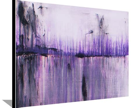 Abstract Painting Original Painting On Canvas Purple Painting Acrylic