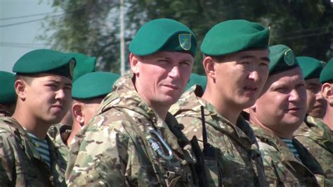 Новые подразделения были сформированы из военнослужащих. День пограничника РК 2019г - YouTube
