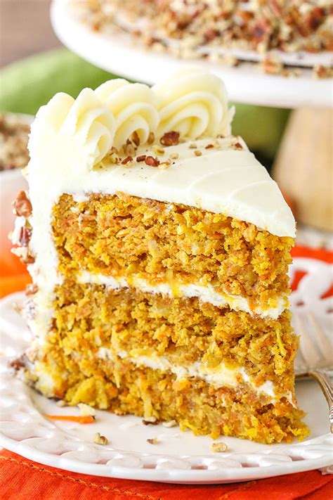 If someone did a list of the greatest cake/frosting combinations of all time, this carrot cake topped with cream cheese frosting has to be at the top. 20 Best Carrot Cake Recipes You'll love to Bake this ...