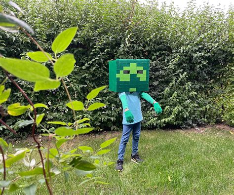 Rutschig Vertrag Beratung Minecraft Creeper Kostüm Selber Machen Schießen Sie Erneut Ungeschickt