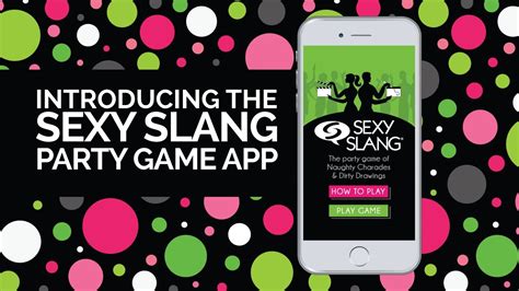 Adult Party Games Sexy Slang App Youtube