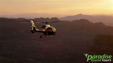Sunset Grand Canyon Helicopter Tour Paradise Found Tours