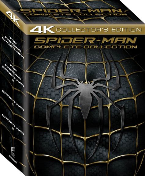 Blu Ray Spiderman 4K Complete Collection