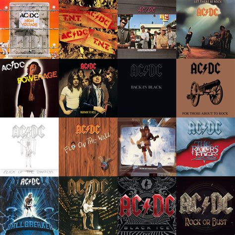 Acdc Discography By Adrenalinerush1996 On Deviantart