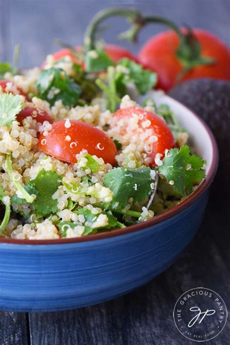 Avocado Quinoa Salad Recipe The Gracious Pantry