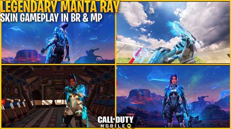 New Legendary Manta Ray Skin In Gameplay In Mp And Br Best Legendary Skin Codm Leaks S4 Youtube