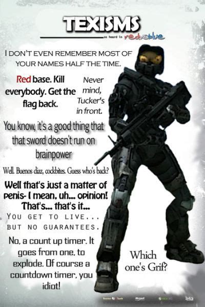 Texisms Rvb Poster By Mynameisluxanna Red Vs Blue